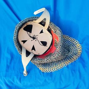 The Yarm HELMET ยุคไวกิ้งศตวรรษที่10th ทำจากเหล็กอ่อนแข็งหนา2.5มม. พร้อม aventail เพื่อการฟื้นฟูที่ดีที่สุด - Product Image 4