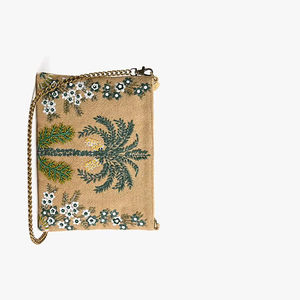 HUSSAIN CRAFTS Classic Sac à main en coton tissé à la mode pour femmes - Product Image 1