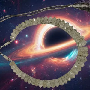 Collar de Cuentas Hecho a Mano para Mujer, Cuentas Azules Brillantes, Estilo Nano Gemstone Natura, 20% de Descuento y Regalo, Collar de Piedras Preciosas Naturales - Product Image 4