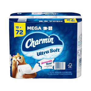 CharminUltra Papier toilette doux 18 méga rouleaux, 224 feuilles par rouleau - Product Image 1