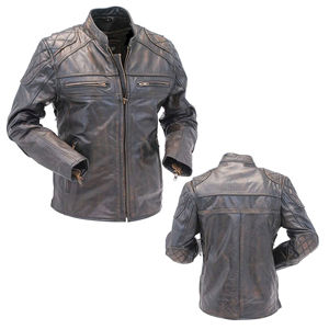 แจ็กเก็ตหนังสำหรับผู้ชายตามสั่งสไตล์วินเทจลำลองแนวสตรีทอินเทรนด์ผู้ผลิต OEM OEM สั่งทำจากโรงงานขายส่งโดยตรง - Product Image 2