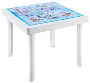 Mesa de Plástico Moderna y Resistente para Niños, Diseños de Animales, Mesa de Actividades Multiusos para Niños, para la Escuela, el Parque, Interiores y Exteriores - Product Image 1