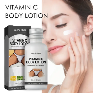 Loción Corporal Vegana de 30 ml con Vitamina C, Retinol, Leche y Colágeno, Crema Nutritiva, Hidratante y Blanqueadora para Mujeres, para Todo Tipo de Piel, OEM - Product Image 3