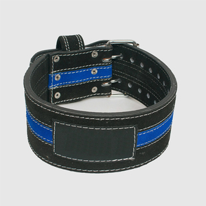 OEM personalizado 10mm gamuza cuero Powerlifting cinturón Unisex Fitness cinturón gimnasio 4 pulgadas ancho levantamiento de pesas cinturón de entrenamiento pedido al por mayor - Product Image 5