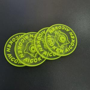 Parches de goma de silicona PVC blando de plástico con logotipo de marca elevado 3D personalizado - Product Image 4
