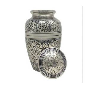 Design & Crafted Aluminium Cremation Urn Unique Funeral Items Aluminum Urn Cremation Exporter From India With Export Quality - Product Image 6