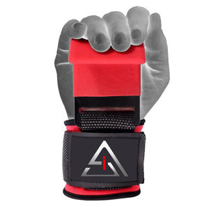 ตะขอเกี่ยวยกน้ำหนัก ตะขอพาวเวอร์ลิฟติ้ง ตะขอยกน้ำหนักแบบหนา ไนลอนพร้อมตะขอเหล็ก อุปกรณ์ออกกำลังกายและฟิตเนส - Product Image 3