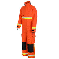 Uniforme de pompier orange en coton polyester de meilleure qualité pour un usage quotidien de l'exportateur pakistanais disponible à un prix raisonnable