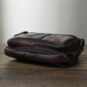Nouvel arrivage de sac messager de bureau de luxe pour hommes LCB-0012 de haute qualité en cuir véritable style vintage - Product Image 5