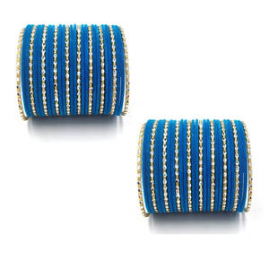 Prix usine pierre naturelle verre velours bracelets nouveau produit 100% haute qualité femmes velours Churiya ensembles - Product Image 2