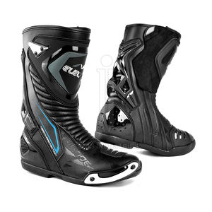 Zapatos de moto de cuero de moda del servicio del OEM Nuevas llegadas Zapatos de moto de alta calidad Venta caliente - Product Image 5