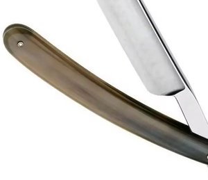 Maquinilla de afeitar de acero inoxidable para peluquero, maquinilla de afeitar recta para peluquero, maquinilla de afeitar profesional de borde recto - Product Image 4