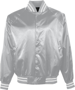 Team Wear Varsity <b>Jacket</b> Polyester Satin Custom Patches Embroidery Baseball Letterman Bomber <b>Jacket</b> Wholesale Sportswear - Product Image 2