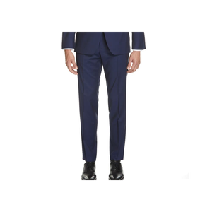 Abito da uomo For Boss in lana tinta unita, vestibilità slim, grigio scuro, taglia 40, giacca monopetto con bottoni, 3 pezzi, MOQ - Product Image 3