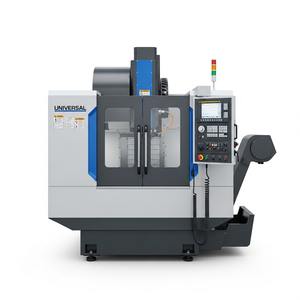Centre d'usinage universel CNC haute précision 4 axes avec commande FANUC pour la découpe et le perçage de métaux, applications aéronautiques et automobiles - Product Image 1