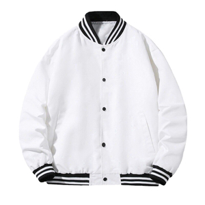 Última calle de alta calidad personalizado College Letterman Varsity chaquetas de béisbol de invierno al por mayor chaquetas personalizadas en blanco - Product Image 2