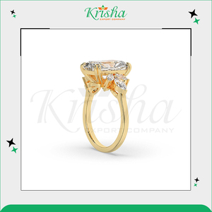 Anillos de Diamantes Blancos DEF Más Vendidos, Hechos en India - Naturales y Cultivados en Laboratorio, Diseño Elegante con Claridad VVS/VS al Precio Más Bajo - Product Image 2