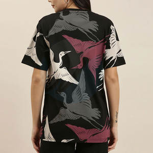 T-shirts amples et respirants personnalisables pour femmes, collection été en polaire écologique, nouvelle arrivée, vente chaude - Product Image 2