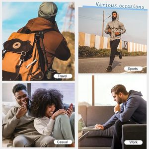 Chándal de gimnasio de dos piezas para hombre de alta calidad, logotipo personalizado, ropa de Jogger con cremallera completa para entrenamiento de invierno, conjunto de entrenamiento Popular para correr - Product Image 6