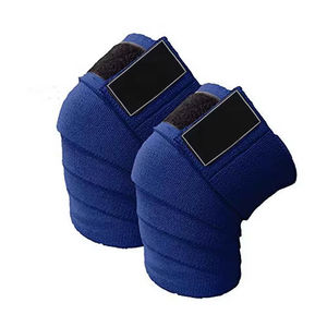 Elástico Gimnasio Fitness Compresión Powerlifting Rodilleras Levantamiento de pesas Hecho en fábrica Mejor venta Vendaje Rodilleras - Product Image 1