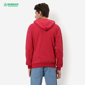 Sudadera con capucha térmica unisex de invierno con cremallera, de algodón de alta calidad y personalizada, de felpa o felpa francesa, transpirable y de secado rápido - Product Image 5