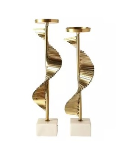 Bougeoir Éclairage Moderne T-Light Stand Événements Décor Arrivée Chaude Bougeoir Or De Luxe Bougeoir Top Tendance - Product Image 1