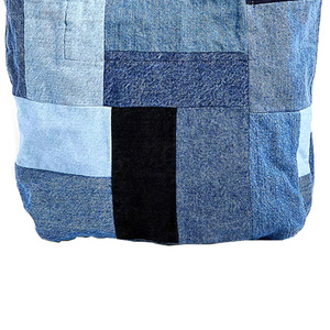 Bolsas de tela vaquera a precio razonable, gran oferta, duraderas, diseñe sus propias bolsas de tela vaquera de color sólido - Product Image 4