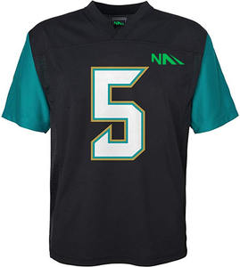 Uniforme de Fútbol Americano Personalizado de Alta Calidad, Transpirable, Talla Grande, Ropa Deportiva de Malla para Entrenamiento de Verano, Manga Corta, Logotipo Impreso - Product Image 5