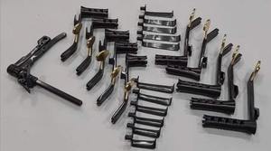 Rétracteur de disque lombaire Caspar de haute qualité pour discectomie, chirurgie spinale, en acier inoxydable réutilisable, or et noir, instruments les mieux notés - Product Image 4