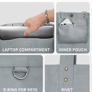 Classic Tote <b>Bag</b> With Spacious Interior And Durable Design For Daily Carry Use Large Capacity Tote <b>Bag</b> - Product Image 6