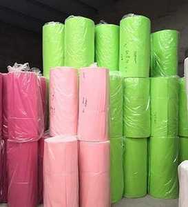Rouleaux de <span class=keywords><strong>feutre</strong></span> polyester PET, tissu <span class=keywords><strong>géotextile</strong></span> blanc, rose, vert pour drainage, séparation et protection du sol - Product Image 4