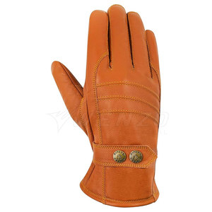 Guantes de Cuero con Pantalla Táctil para Hombre, Diseño Moderno, Cálidos, Suaves, Transpirables y Ecológicos para Viajes de Invierno, Trabajo y Uso Diario - Product Image 4