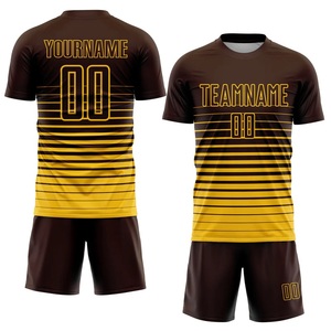 Conception imprimée Football Uniforme Personnalisé Demi Manches Maillots avec Short Hommes Teamwear Football Kit OEM ODM Approvisionnement En Gros - Product Image 1