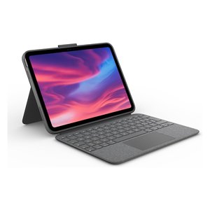 Funda con teclado para iPad 10.9 10ª generación COMBO TOUCH, color gris Oxford 920 011438 - Product Image 1