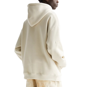Invierno 2025 Hombres Sudadera con capucha Lisa Poliéster/Algodón French Terry Sudaderas con capucha en blanco Jersey Cómodo Sudadera con capucha de gran tamaño - Product Image 4