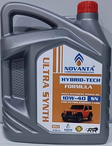Premium Novanta Super Synta 5W 30 SN CI4 Full <b>Synthetic</b> Engine <b>Oil</b> High Performance Lubricant for Petrol Diesel Vehicles Heavy - Product Image 3