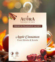 Sachets parfumés pomme cannelle naturelle Parfum longue durée pour la maison Armoires de voiture Placards Tiroirs Marque privée Prix d'usine