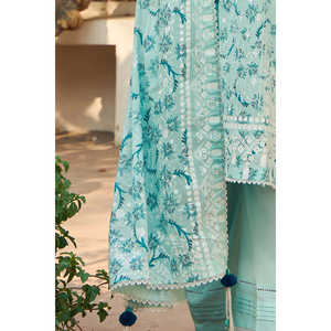 Traje de 3 Piezas para Mujer con Estampado de Laca y Dupatta CL-62108, una Colección - Product Image 6