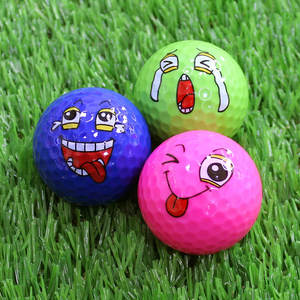 Mini Juego de Pelotas de Golf de Práctica Divertidas, Personalizables con Logotipo, de Goma y Surlyn, para Regalo - Product Image 1