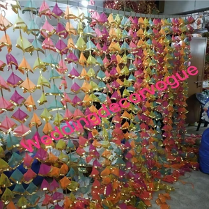 Sangeet-Accesorios de decoración para eventos de boda, accesorio de red colgante para mujeres - Product Image 3