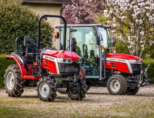 Tracteur à roues Massey Ferguson GC2400 4x4 chargeur 50hp 60hp 4WD 4x4 équipement de machine agricole avec chargeur frontal tracteurs d'occasion - Product Image 2