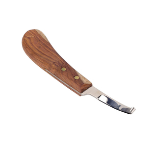 Cuchillos profesionales para diestros, herramientas de reparación de pezuñas de caballo, herramientas de instrumentos de pedicura de limpieza de pezuñas de acero inoxidable alemán - Product Image 3