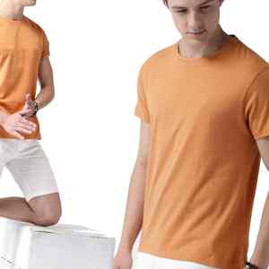 T-shirt de sport pour homme, haut de sport athlétique à séchage rapide, t-shirt de musculation en polyester, t-shirt de fitness pour homme, t-shirt de gym pour homme - Product Image 1