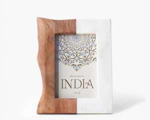 Cadre photo moderne en bois et en résine le plus populaire pour la décoration murale de la maison, de l'hôtel et de la chambre à coucher ou le dessus de la table. - Product Image 2