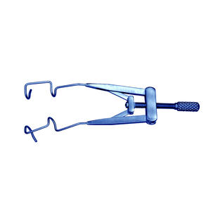 Espéculo de Lieberman de Acero Inoxidable, Espéculo Ocular Ajustable con Alambre en K, Estilo Kratz, Juego de Instrumentos Quirúrgicos de Alambre Abierto Reutilizables - Product Image 2