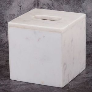 Caja de pañuelos más vendida Diseño único Caja de pañuelos de tamaño personalizado Caja de pañuelos de mármol de calidad de lujo a un precio atractivo - Product Image 2