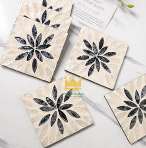 Gran oferta en Vietnam, nueva tendencia, posavasos de nácar, patrón de cargador para mesa, cocina, uso de bebidas de té - Product Image 3