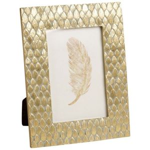Cadre photo en métal The Metal Wave 12079, durable et léger, motif cuir, nickel antique, pour la décoration de la maison et du bureau - Cadeau de retour - Product Image 3