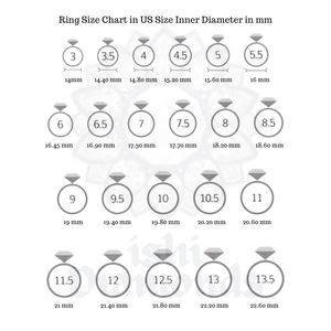 Ishi แหวนเพชร18K สีขาวทองคู่9ถึง5ชุดทำงานปลูกในห้องปฏิบัติการ - Product Image 4