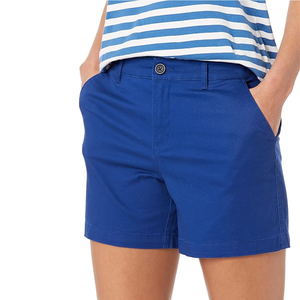 Algodón transpirable Patrón de comodidad básica Personalizable Pantalones cortos de mujer de alta calidad Nuevo diseño Bolsillos laterales - Product Image 3